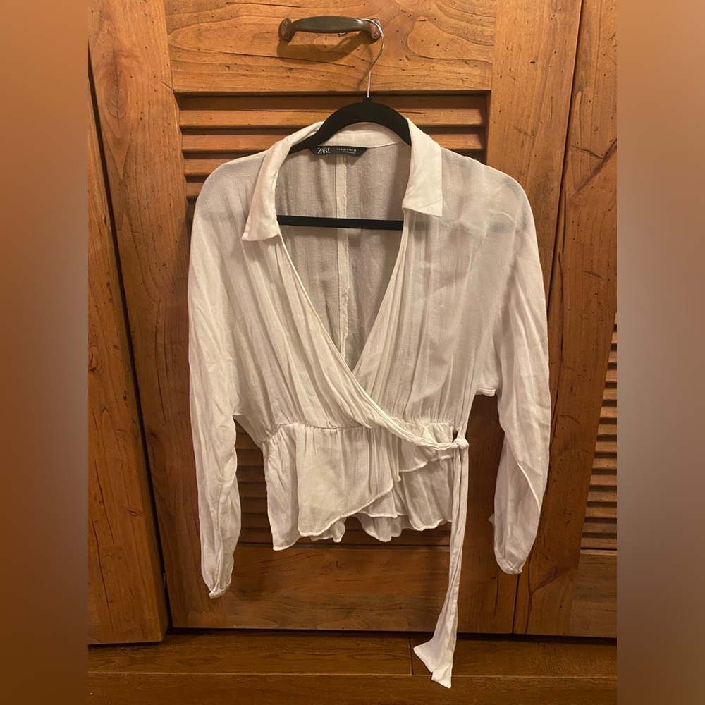 Zara Sheer Top